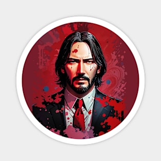 John Wick | Baba Yaga Art Magnet